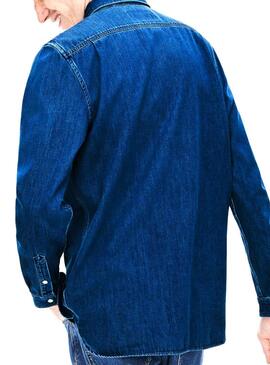 Camicia Lacoste CH9670 Blu Uomo