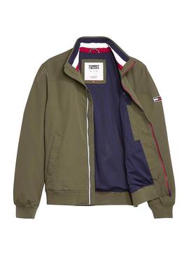 Tommy Jeans Essential Verde Bomber per Uomo