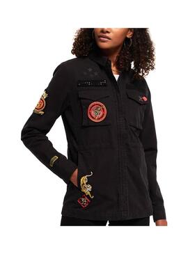 Jacket Superdry New Army Black