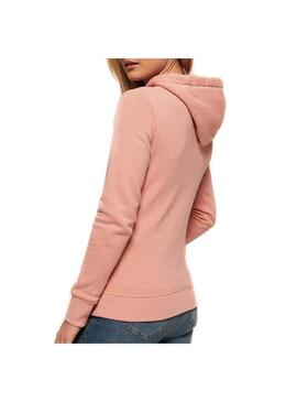 Sweatshirt Superdry Sequin Entry Pink