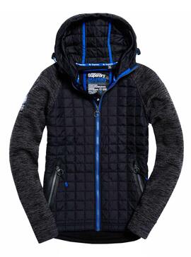 Giacca Superdry Moutain Quilted Nero