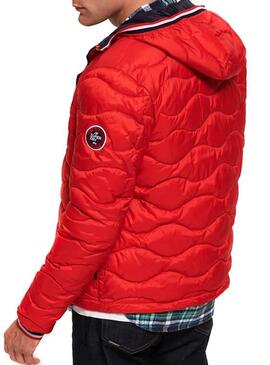 Giubbotto Superdry Wave Rosso