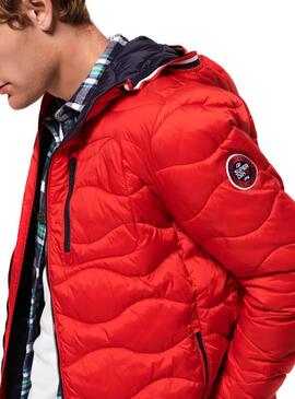 Giubbotto Superdry Wave Rosso