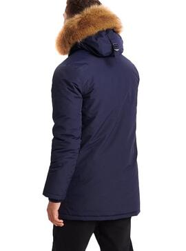 Parka Superdry Everest Marine per Uomo