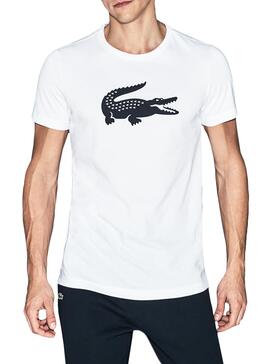 T- Shirt Lacoste Sport TH3377 Bianco