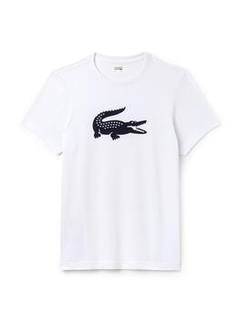 T- Shirt Lacoste Sport TH3377 Bianco