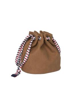 Bag Pepe Jeans Duffle Camel For Girl