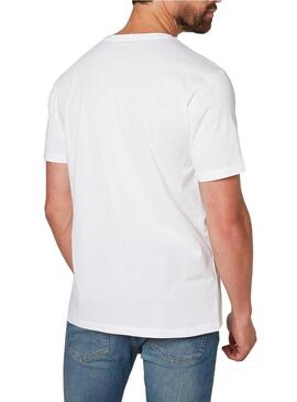 T- Shirt Helly Hansen Logo Bianco