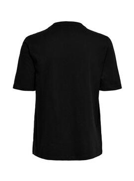 T-Shirt Only Mary Boxy Black Per Donna