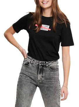 T-Shirt Only Mary Black per Donna