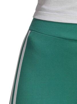 Collant Adidas 3 STR Verde per Donna