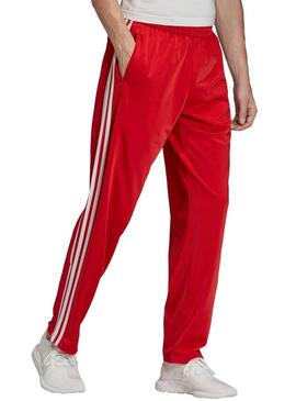 Pantaloni Adidas Firebird TP Rosso per Uomo