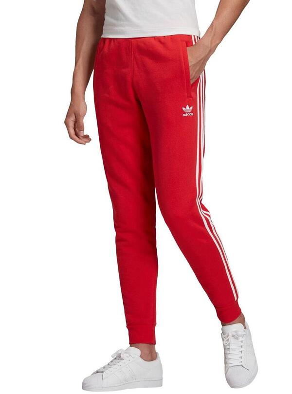 pantaloni adidas uomo rossi