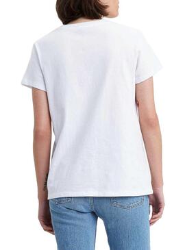 T-Shirt Levis T2 perfetto Bianco Per Donna