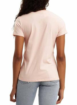 T-Shirt Levis Perfecty Pink per Donna