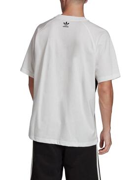 T-Shirt Adidas Big Trefoil Bianco Per Uomo