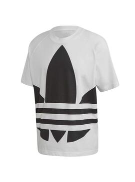T-Shirt Adidas Big Trefoil Bianco Per Uomo