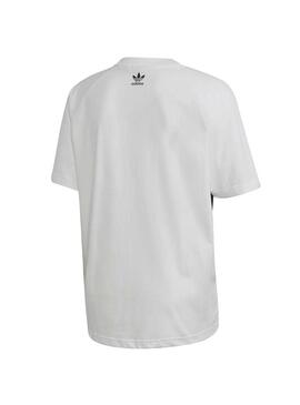 T-Shirt Adidas Big Trefoil Bianco Per Uomo