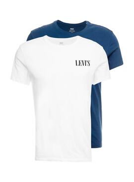 Pack T-Shirts Levis Graphic Bianco Per Uomo