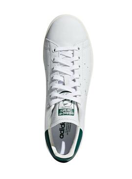 Sneaker Adidas Stan Smith Bianco Verde Uomo