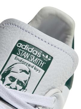 Sneaker Adidas Stan Smith Bianco Verde Uomo