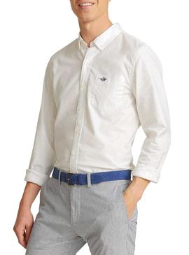 Camicia Dockers Oxford Stretch Bianco Uomo