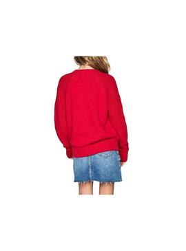 Maglia Pepe Jeans Vera Rosso Per Bambina