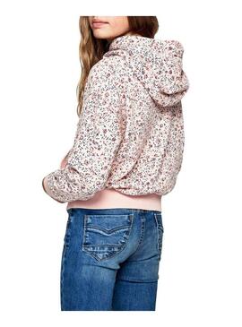 Felpe Pepe Jeans Destiny Pink per Bambina