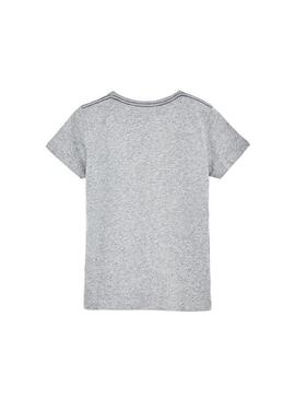 T-Shirt Pepe Jeans Talton Grigio Per Bambino