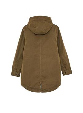 Parka Jeans Hazel Verde per Bambino