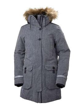 Parka Helly Hansen Longyear Grigio Donna