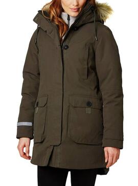 Parka Helly Hansen Longyear Verde Donna