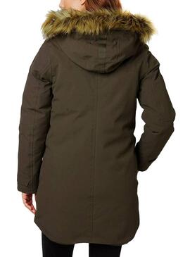 Parka Helly Hansen Longyear Verde Donna