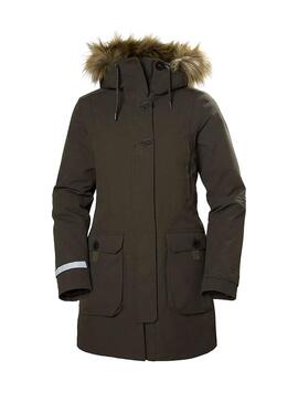 Parka Helly Hansen Longyear Verde Donna