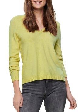 Maglia Only Lesly Giallo Donna