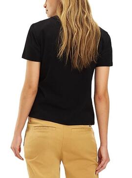 T-Shirt Tommy Jeans Classic Nero Donna