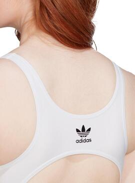 Body Adidas Fiorucci Bianco Donna