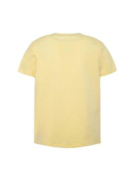 T-Shirt Pepe Jeans Benjamin Yellow Bambino