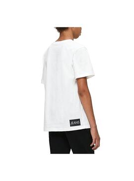 T-Shirt Calvin Klein Bianco istituzionale Bambino