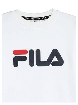 Felpe Fila Classic Logo bianco per Bambino/a.