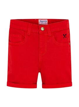 Shorts Mayoral Basico Rosso Bambino