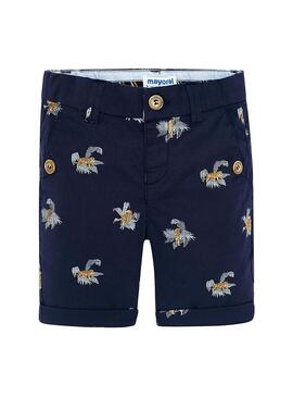 Shorts Mayoral Tigri Blu Navy per Bambino