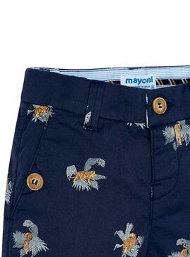 Shorts Mayoral Tigri Blu Navy per Bambino