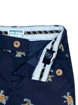 Shorts Mayoral Tigri Blu Navy per Bambino