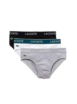 Pack Mutande Lacoste Slip Basic Uomo