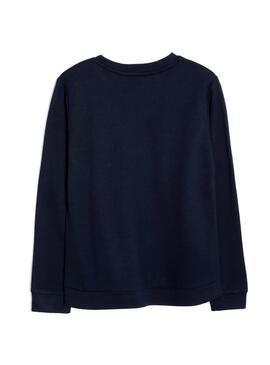 Felpe Mayoral Roma Point Blu Navy per Bambina