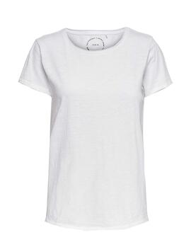 T-Shirt Only Brews Bianco Donna