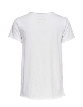 T-Shirt Only Brews Bianco Donna