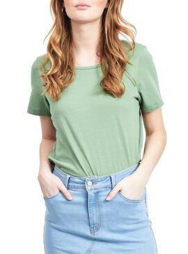 T-Shirt Vila Visus Verde Donna