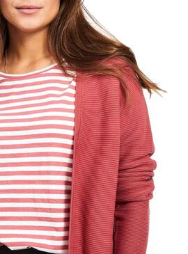 Cardigan in corallo Vila Vilalaine per Donna